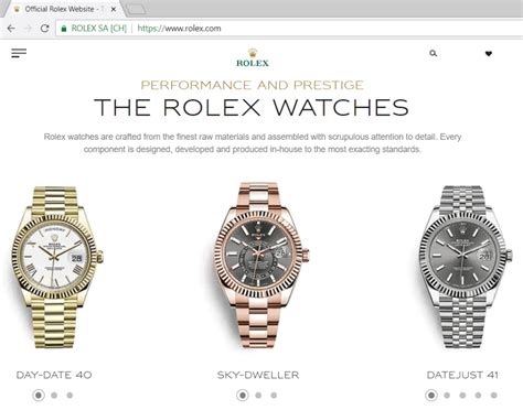 rolex official site usa